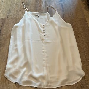 Womens Off White Tank Top